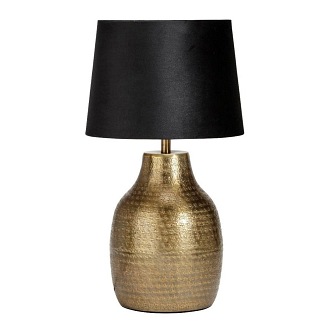 Lampa stojąca Humphrey mosiądz z abażurem